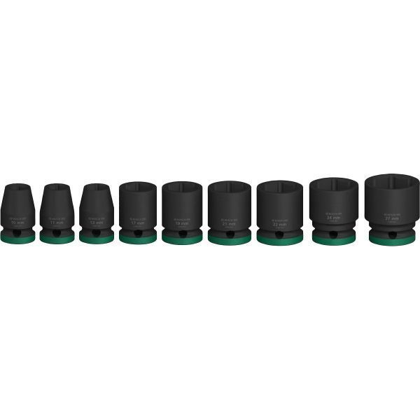 Набір ударних торцевих головок Bosch Professional Standart 9шт 1/2" 2.608.003.038 фото