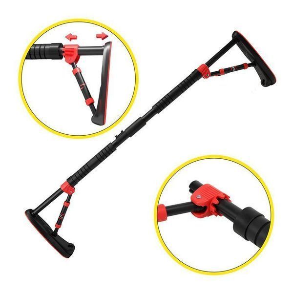 Турнік розсувний Cornix Elite 100-140 см XR-0291 Black/Red XR-0291 фото