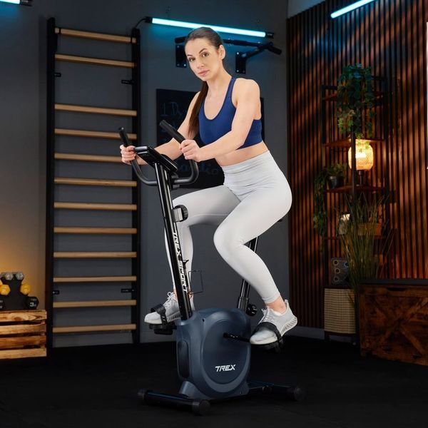 Велотренажер Trex Sport TX-350MB RIZE магнітний синій 5902308238268 фото
