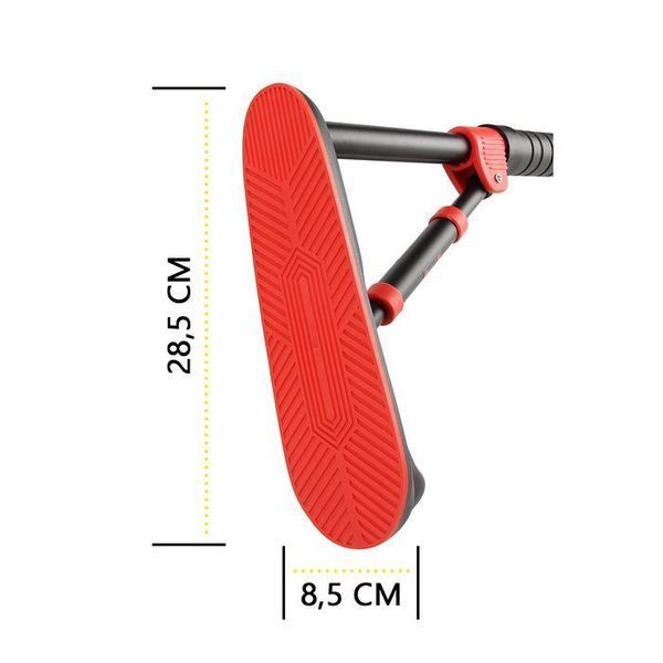 Турнік розсувний Cornix Elite 100-140 см XR-0291 Black/Red XR-0291 фото