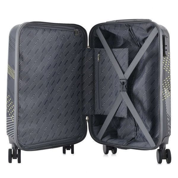 Валіза Semi Line 20" (S) Black Pattern (T5651-1) DAS302323 фото