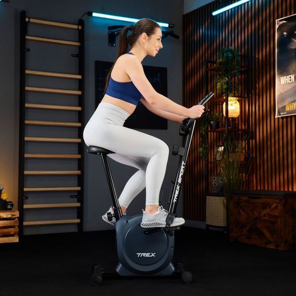 Велотренажер Trex Sport TX-350MB RIZE магнітний синій 5902308238268 фото