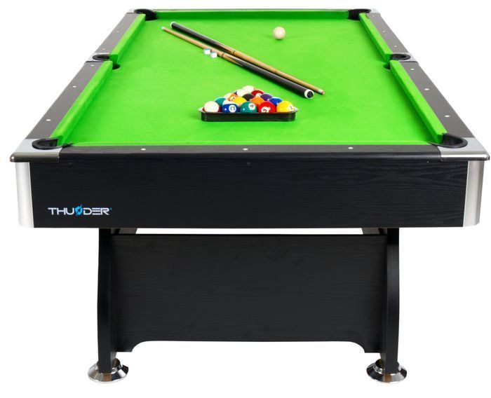 Більярдний стіл THUNDER 9FT &ndash; BOLD-BLACK-9FT BOLD-BLACK-9FT фото