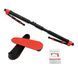 Турнік розсувний Cornix Elite 100-140 см XR-0291 Black/Red XR-0291 фото 3