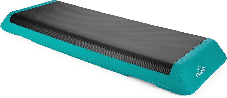 Степ-платформа для аеробіки 3-рівнева Queenfit Q-66863 з регульованою висотою та антиковзкою поверхнею 5907766668633 фото