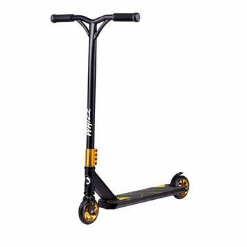 Дитячий самокат Lionelo WHIZZ BLACK CARBON YELLOW 102766-162349 фото