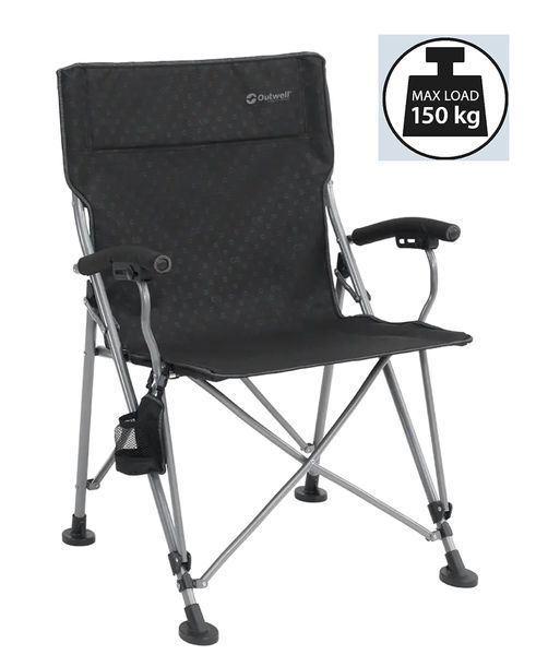 Стілець розкладний Outwell Campo XL Black (470463) 931615 фото