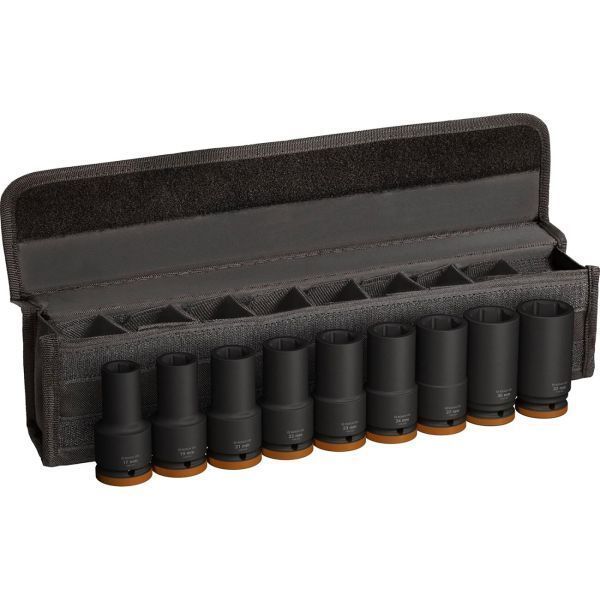 Набір ударних торцевих головок Bosch Professional Deep 9шт 3/4" 2.608.003.042 фото
