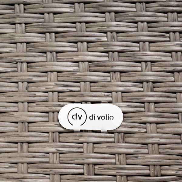Набір садових меблів DiVolio FIRENZE DV-016GF сірий/графітовий 17310-1664 фото