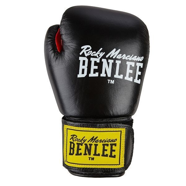 Рукавички боксерські Benlee FIGHTER 10oz / шкіра / чорно-червоні 149492-1888 фото