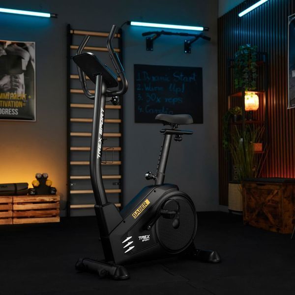 Велотренажер Trex Sport TX-750EB SABER електромагнітний чорний 5902308237568 фото