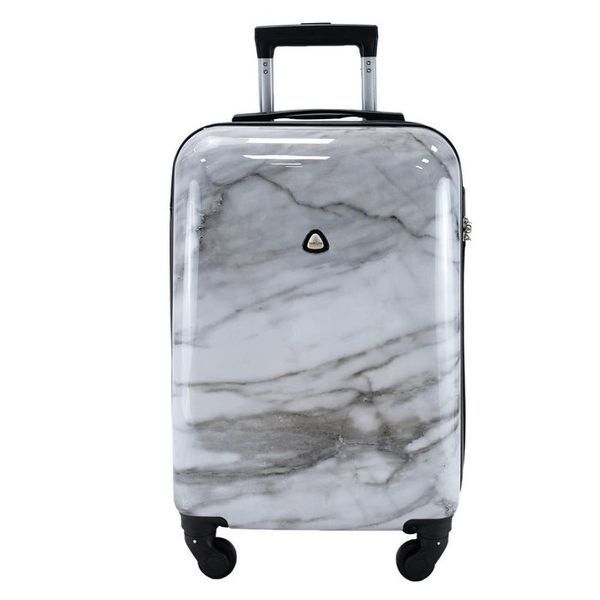 Валіза Semi Line 20" (S) White Marble (T5731-1) DAS303339 фото