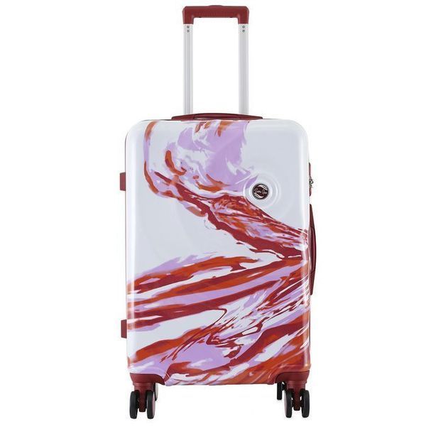 Валіза Semi Line 24" (M) White/Red Print (T5654-2) DAS302889 фото