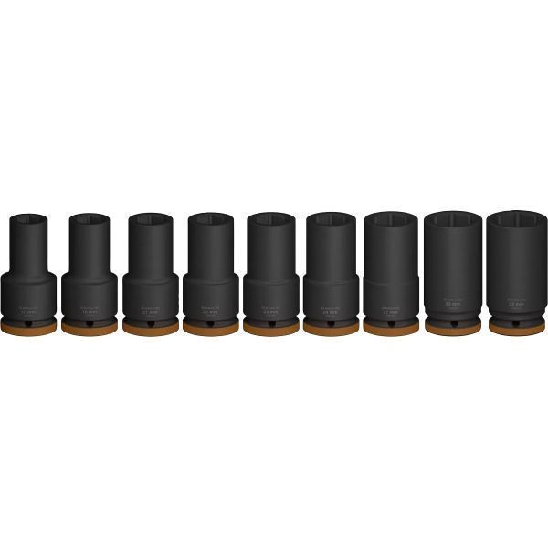 Набір ударних торцевих головок Bosch Professional Deep 9шт 3/4" 2.608.003.042 фото