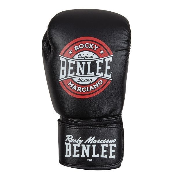 Рукавички боксерські Benlee PRESSURE 12oz/PU / чорно-червоно-білі 149493-1888 фото