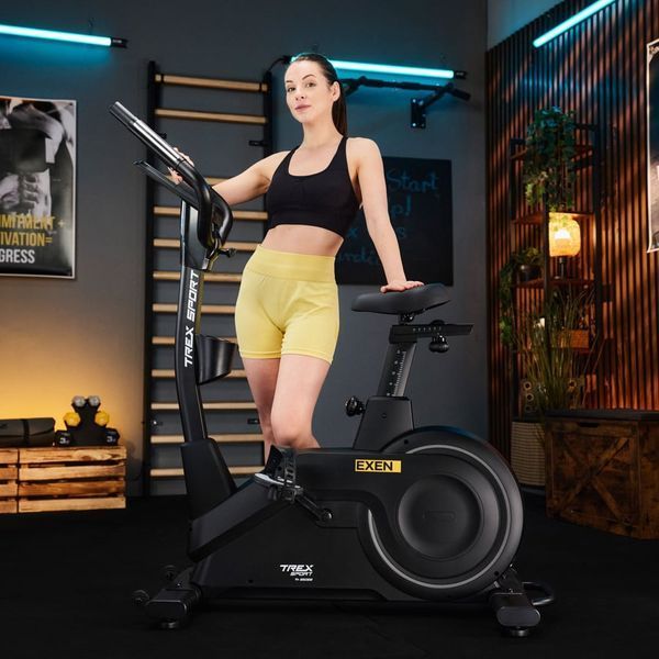 Велотренажер Trex Sport TX-950EB Exen електромагнітний чорний 5902308237551 фото