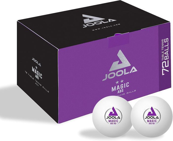 М'ячі для настільного тенісу Joola Magic ABS 40+ White 72 шт (44216) 108806-1285036 фото