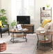 Журнальний столик Leobert Vasagle 80 x 80 x 45см в стилі Loft 104727-1664 фото 8