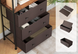 Стелаж Costway Skiff із текстильними ящиками в стилі Loft 5903332069802 фото 6