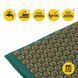 Килимок акупунктурний з подушкою 4FIZJO Eco Mat Аплікатор Кузнєцова Navy Green/Gold (P-5907739312891) 154218-2692 фото 6