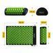 Килимок акупунктурний з валиком 4FIZJO Classic Mat Аплікатор Кузнєцова Black/Green (P-5907222931745) 147928-2692 фото 8
