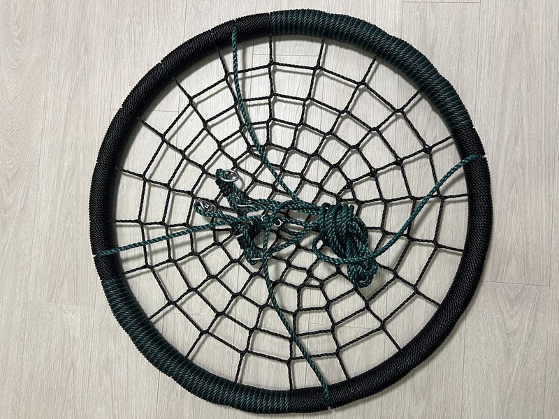 Гойдалка Гніздо Round KBT 100 см, Зелений 188.001.002.002 фото