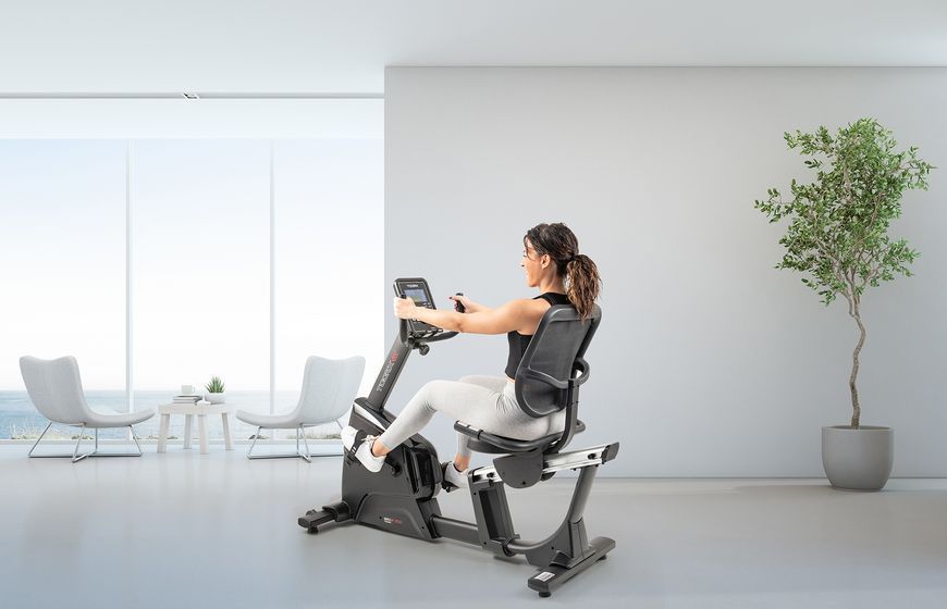 Горизонтальний велотренажер Toorx Recumbent Bike BRXR 300 (BRX-R300) 929477 фото