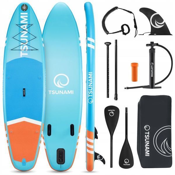 Надувна SUP дошка TSUNAMI 320 см з веслом Lagoon T02 (P-5907739314215) P-5907739314215 фото
