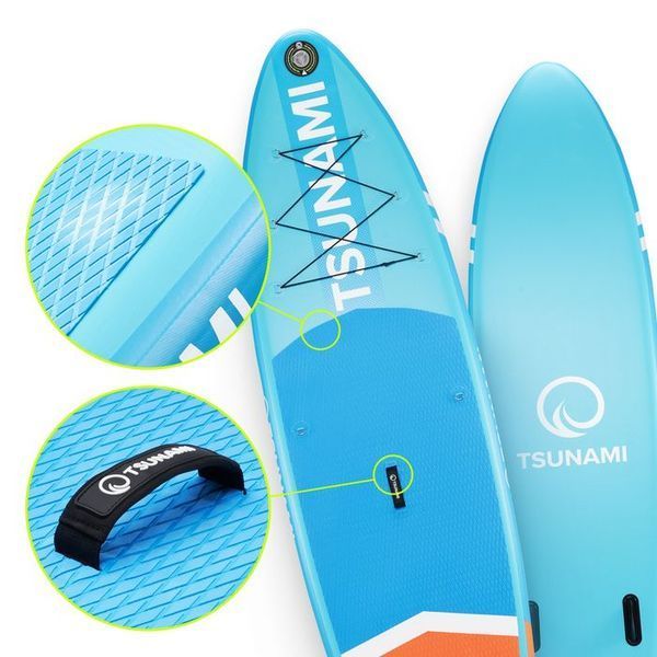 Надувна SUP дошка TSUNAMI 320 см з веслом Lagoon T02 (P-5907739314215) P-5907739314215 фото