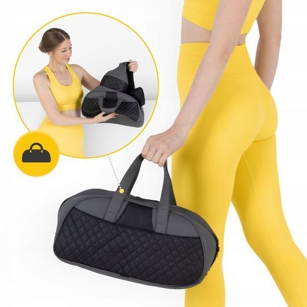 Накидка-масажер 4FIZJO Shiatsu Luxury+ для шиї та спини, акумуляторний Grey (P-5907739319104) 148043-2692 фото