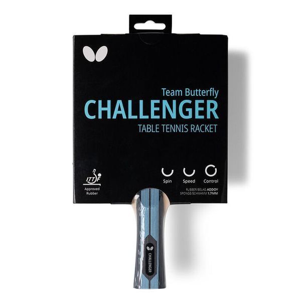 Ракетка для настільного тенісу Team Butterfly Challenger FL (6257000002) 931842 фото