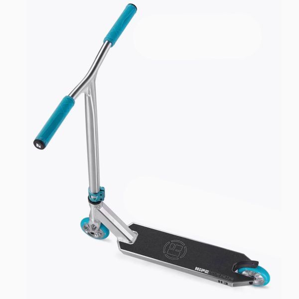 Самокат трюковий Hipe H3 Silver/Blue 410302 фото