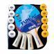 Набір для настільного тенісу Gewo Fun Time 4 Bats 10 Balls (96980000) 148436-1285036 фото 1