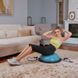 Балансувальна платформа (півсфера) Hop-Sport HS-L058B 57,5 см з еспандерами блакитний 5902308235939 фото 4