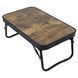 Стіл Bo-Camp Woodbine Compact 56x34 cm Black/Wood look (1404190) DAS303264 фото 3
