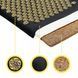 Килимок акупунктурний з подушкою 4FIZJO Eco Mat XL Аплікатор Кузнєцова Black/Gold (P-5907739313591) 154219-2692 фото 2