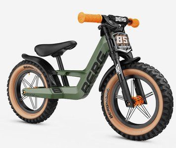 Біговел BERG Biky Trail Green Handbrake хакі зелений від 2, 5 років спортивний дизайн 24.74.72.00 фото