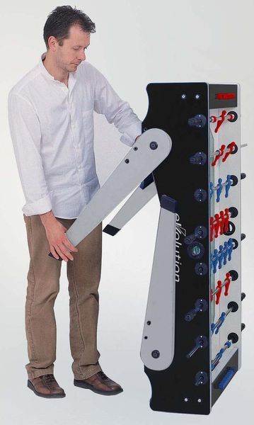 Настільний футбол Garlando Foldy Evolution Telescopic FOLDYNERLVS зі складаними ніжками 931862 фото