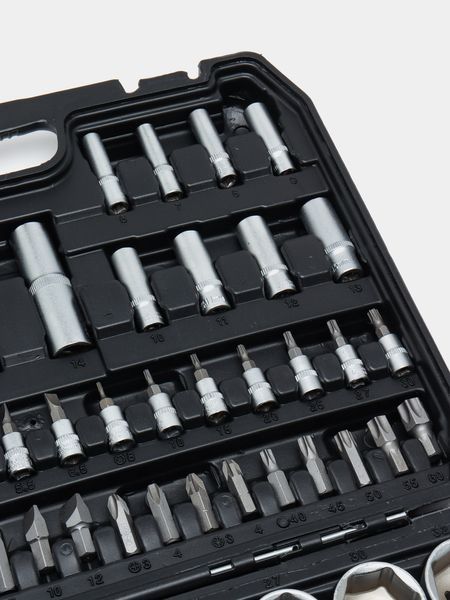 Набір інструментів 108 пр. 1/2", 1/4" (6-гран.) (4&ndash;32 мм) Partner PA-40108 153712-2977482 фото