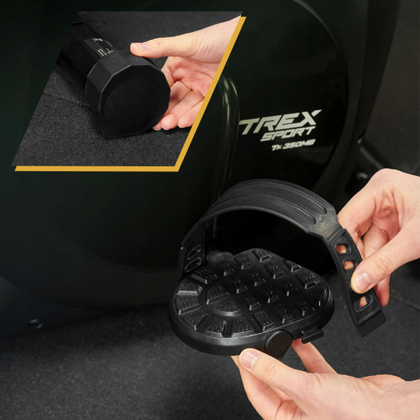 Велотренажер Trex Sport TX-350MB RIZE магнітний чорний 104624-1664 фото