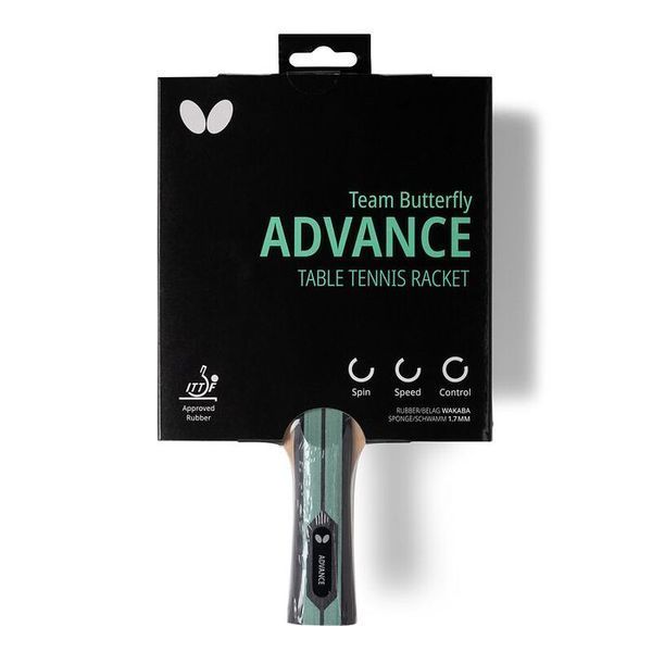 Ракетка для настільного тенісу Team Butterfly Advance FL (6256900002) 931841 фото