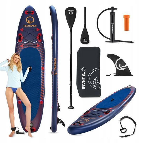 Надувна SUP дошка TSUNAMI 350 см з веслом Wave T05 (P-5907739314246) P-5907739314246 фото