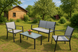 Садові меблі Chomik GARDEN LINE DIVA диван, 2 крісла + стіл 103941-1664 фото 1