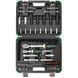 Набір інструментів Rockforce RF-41082+6L 108+6 пр. 1/4" і 1/2" з телескопічними тріскачками 63206 фото 1