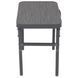 Стіл Bo-Camp Logan 56x34 cm Grey (1404480) DAS302575 фото 3