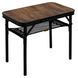 Стіл Bo-Camp Woodbine 56x34 cm Black/Wood look (1404191) DAS303265 фото 1