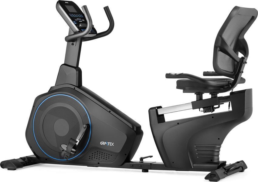 Горизонтальний велотренажер Gymtek XBR6000 електромагнітний синій 5905884424568 фото