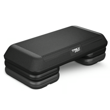 Степ платформа Trex Sport TX-038PAS до аеробіки 3-рівнева чорна 5902308235342 фото