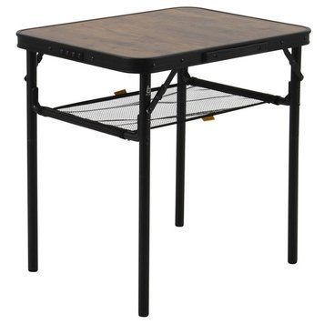 Стіл Bo-Camp Garland 60x45 cm Black/Wood look (1404195) DAS303266 фото