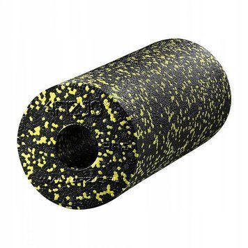 Масажний ролик 4FIZJO EPP PRO+ 33 x 14 см (валик, роллер) гладкий Black/Yellow (P-5907222931431) P-5907222931431 фото